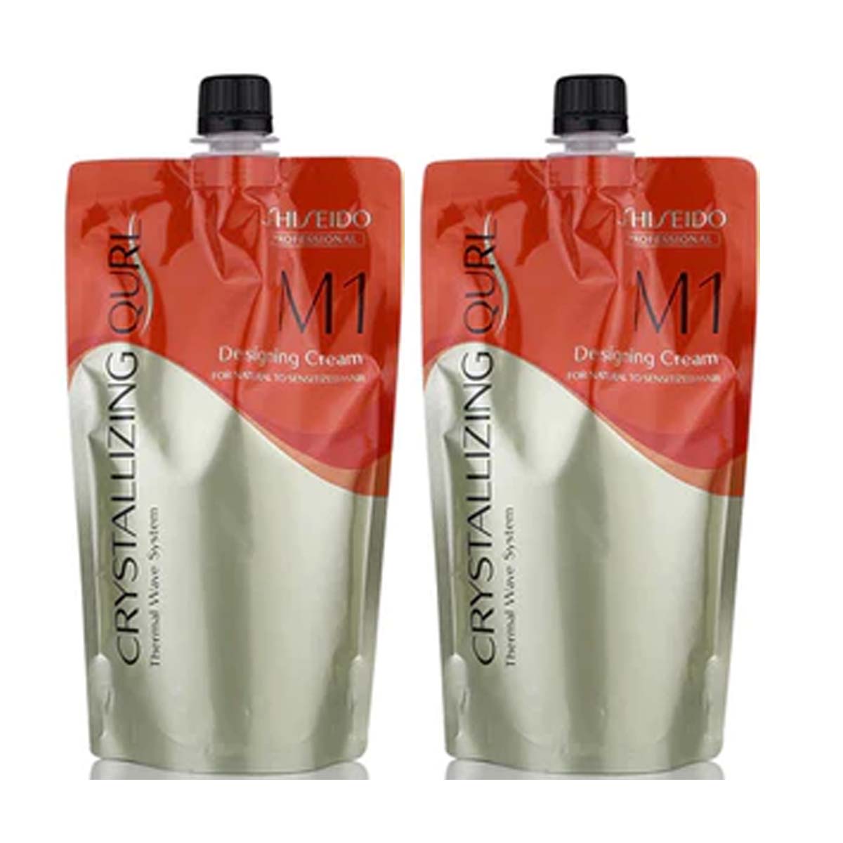 SHISEIDO CRYSTALIZING QURL セット Shiseido Crystallizing Qurl Hair Wave Perm Set F1 +