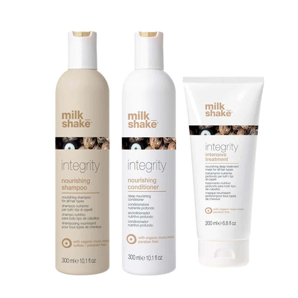Milk_Shake Integrity Nourishing Pack Shampoo Conditioner Treatment