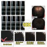 10 Bottles Hair Direction Hair Building Fibers | 27.5g / 0.97oz Per Bottle