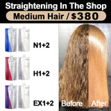 Shiseido Straightening Cream Natural Very Resistant Sensitized Hair 400ML N H EX