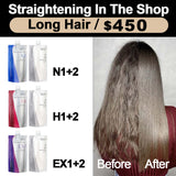 Shiseido Straightening Cream Natural Very Resistant Sensitized Hair 400ML N H EX
