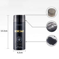 6 Bottles 6X ROICIAO Hair Loss Building Fibers (168g) Keratin Concealer+(Only 1 spray Pump+1 Dedicated Comb)