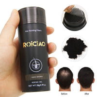 6 Bottles 6X ROICIAO Hair Loss Building Fibers (168g) Keratin Concealer+(Only 1 spray Pump+1 Dedicated Comb)