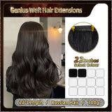 22'' Russian Hair On Darker Range Genius Weft Hair Extensions