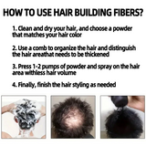 6 Bottles Hair Direction Hair Building Fibers | 27.5g / 0.97oz Per Bottle