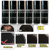 6 Bottles Hair Direction Hair Building Fibers | 27.5g / 0.97oz Per Bottle