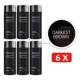 6 Bottles 6x Miracle Hair Building Fibers