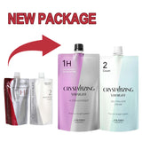 Shiseido Straightening Cream Set H1 + 2 SET Resistant Hair 400g SALON BARBER