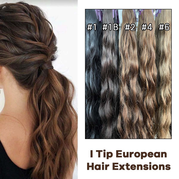 Micro Beads I Tip Quality Remy Human Hair 100 Strands 90 Grams
