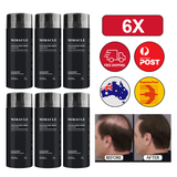 6 Bottles 6x Miracle Hair Building Fibers
