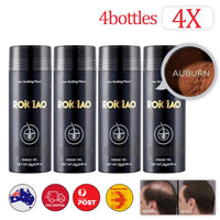 4 Bottles 4X ROICIAO Hair Loss Building Fibers (112g) Keratin Concealer