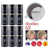6 Bottles 6X ROICIAO Hair Loss Building Fibers (168g) Keratin Concealer