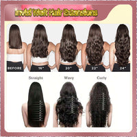 18'' Russian Hair On Blonde Range Invisi Weft Hair Extensions 2 Strips Standard Full Head  28