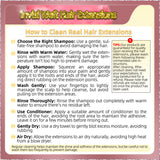 18'' Russian Hair On Blonde Range Invisi Weft Hair Extensions 2 Strips Standard Full Head  28