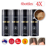 4 Bottles 4X ROICIAO Hair Loss Building Fibers (112g) Keratin Concealer