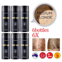 6 Bottles 6X ROICIAO Hair Loss Building Fibers (168g) Keratin Concealer