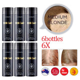 6 Bottles 6X ROICIAO Hair Loss Building Fibers (168g) Keratin Concealer