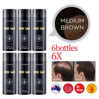 6 Bottles 6X ROICIAO Hair Loss Building Fibers (168g) Keratin Concealer