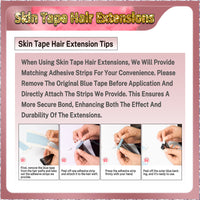 30'' Russian Hair On Blonde Range Skin Tape Hair Extensions  40 PCs  Standard Full Head  28
