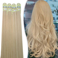 17" 40 Pieces (20 Sandwiches) Skin Tape Hair Extensions