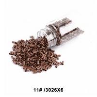200X Silicone MRCIO BEAD 3026*60 FOR HAIR EXTENSION