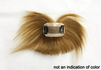 Mono Top Human Hair Fringe Piece Handmade, Black