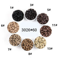 200X Silicone MRCIO BEAD 3026*60 FOR HAIR EXTENSION