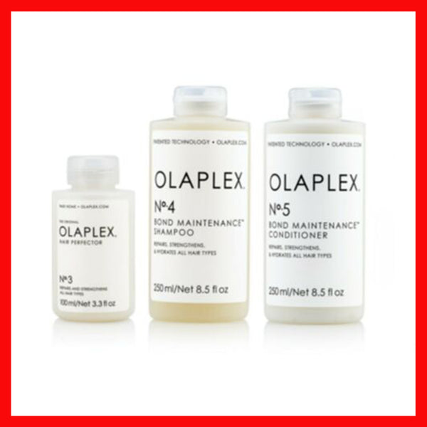 Olaplex No. 3 Hair Perfector, No. 4 Shampoo & No. 5 Conditioner Set Free Post