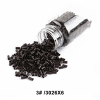 200X Silicone MRCIO BEAD 3026*60 FOR HAIR EXTENSION