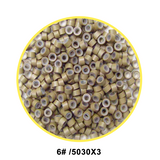 200X Silicone MRCIO BEAD 5030*30 FOR HAIR EXTENSION