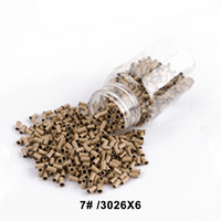200X Silicone MRCIO BEAD 3026*60 FOR HAIR EXTENSION