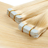 Skin Tape Remy Human Hair Extensions, 22", 40 pcs