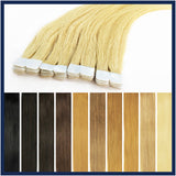 Micro Tape Human Hair Extensions, 20", 100 pieces