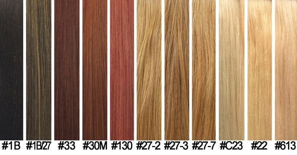 String Tip Nano Ring Human Hair Extensions, 24", 100 strands