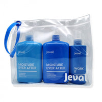 JEVAL TRIO PACK - MOISTURE Shampoo 400ml+Conditioner 400ml +Texturing Spray 200ml